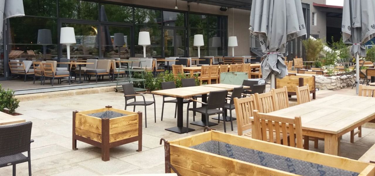 Gastroeinrichtung Terrassen und Au&szlig;enbereiche - Agentur Stahl