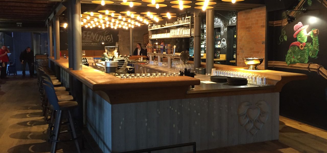 Gastroeinrichtung Theke und Bar - Agentur Stahl