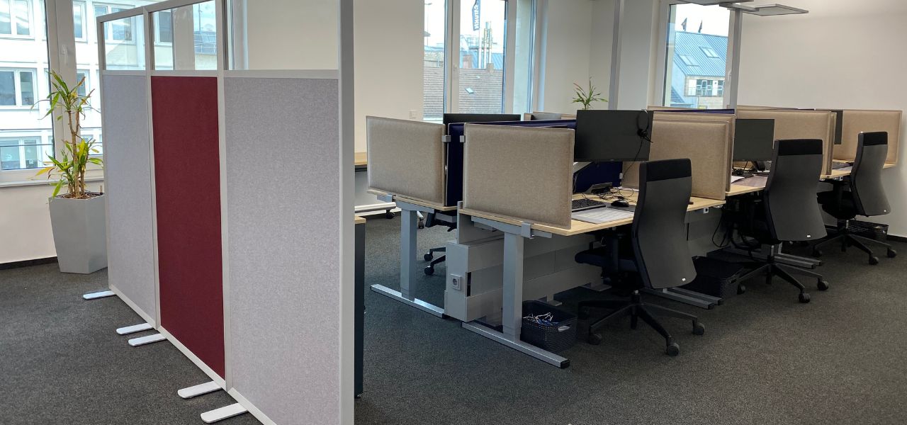 Ruimteakoestiek - Ruimteverdelers - Agentur Stahl Paderborn