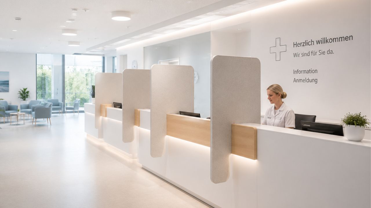 Ruimteakoestiek voor praktijken en klinieken - Agentur Stahl Paderborn
